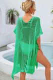 Fringe Trim Openwork Cover Up - Trendsi - Flyclothing LLC