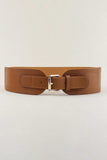 Elastic Wide PU Belt - Trendsi - Flyclothing LLC