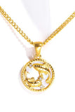 Constellation Pendant Stainless Steel Necklace - Trendsi - Flyclothing LLC