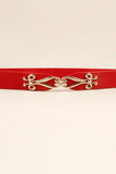 Alloy Buckle Elastic Belt - Trendsi - Flyclothing LLC