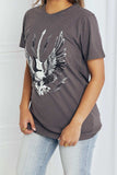 mineB Full Size Eagle Graphic Tee Shirt - Trendsi - Flyclothing LLC