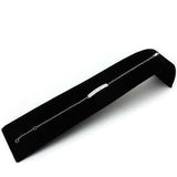 Alamode Rhodium Brass Bracelet with AAA Grade CZ in Clear - Alamode - Flyclothing LLC