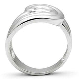 Alamode Rhodium Brass Ring with No Stone - Alamode - Flyclothing LLC