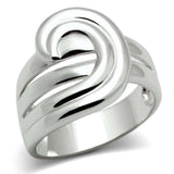 Alamode Rhodium Brass Ring with No Stone - Alamode - Flyclothing LLC