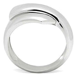 Alamode Rhodium Brass Ring with No Stone - Alamode - Flyclothing LLC