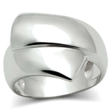 Alamode Rhodium Brass Ring with No Stone - Alamode - Flyclothing LLC