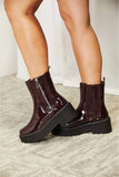 Forever Link Side Zip Platform Boots - Trendsi - Flyclothing LLC