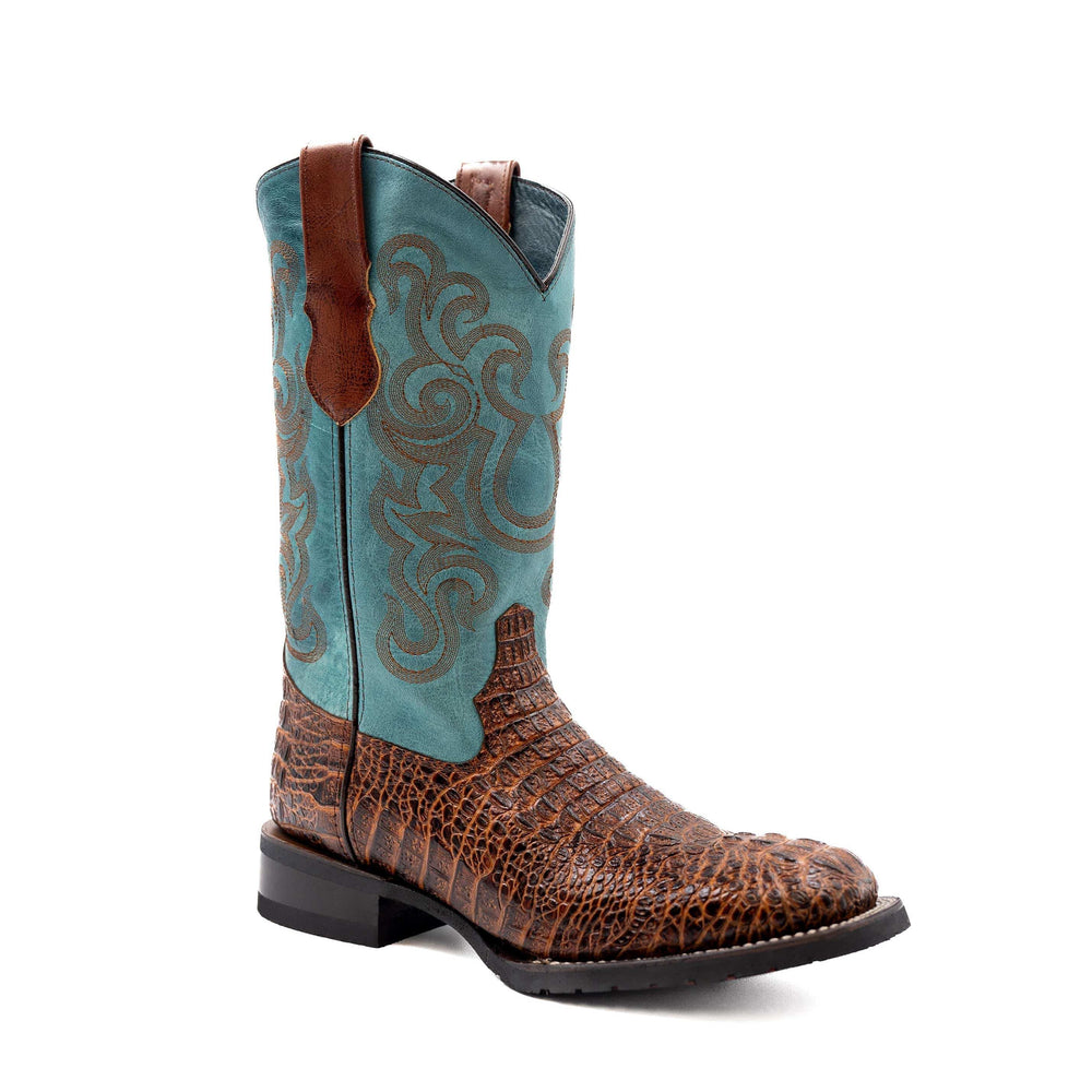 Ferrini USA Stampede Rubber Sole Men's Boots - Ferrini USA - Flyclothing LLC