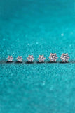 Endless Cheer Moissanite Stud Earrings - Trendsi - Flyclothing LLC