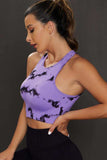 Tie-dye Cropped Round Neck Tank Top - Trendsi - Flyclothing LLC