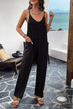 Pocketed Spaghetti Strap Overalls - Trendsi - Flyclothing LLC