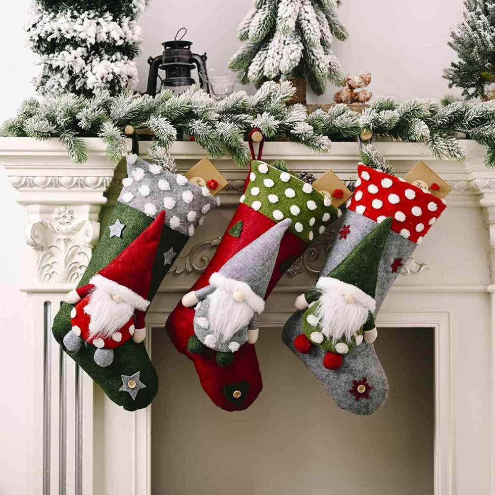 Christmas Stocking Hanging Widget - Trendsi - Flyclothing LLC