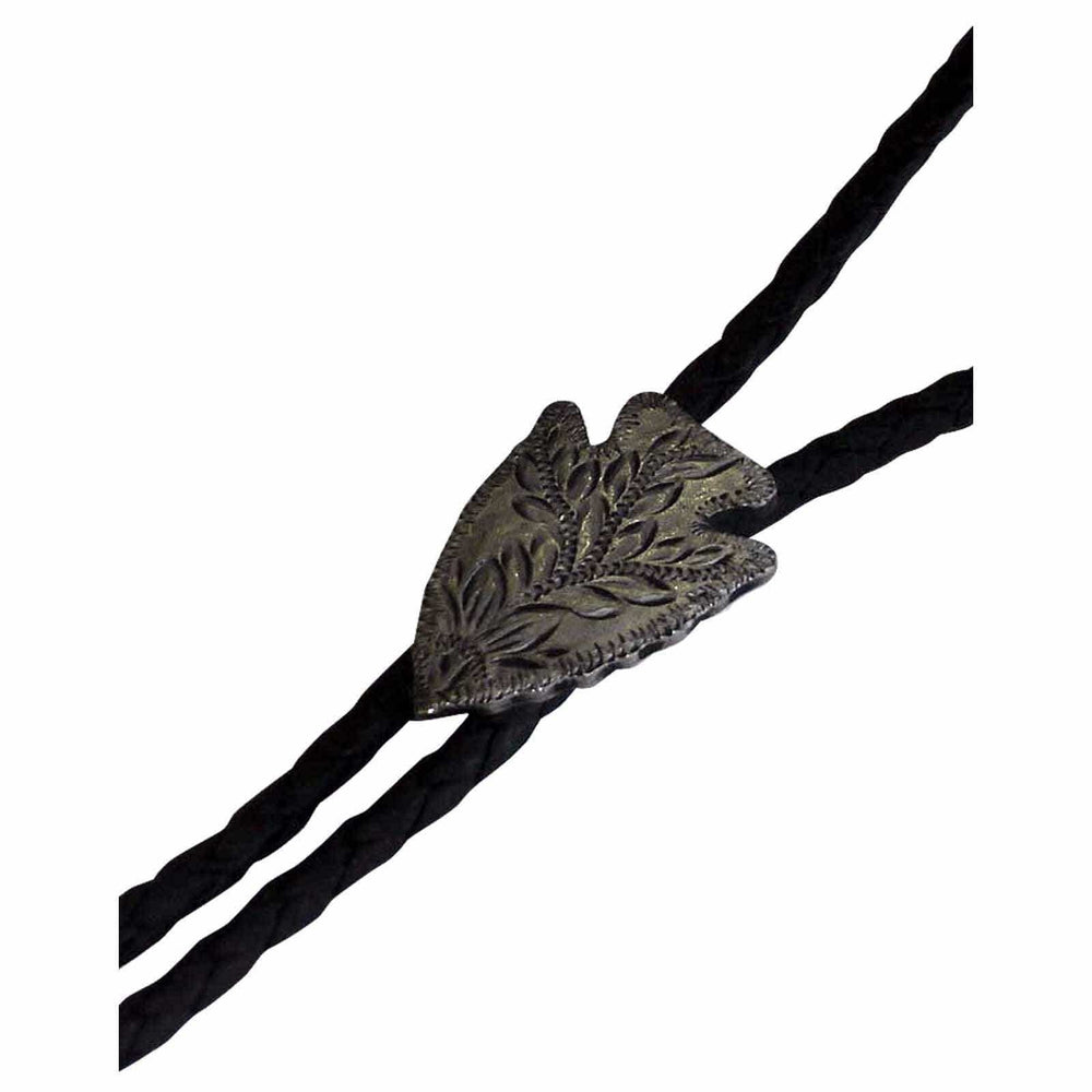 Pewter Arrowhead Western Bolo Tie - Rockmount Clothing - Flyclothing LLC