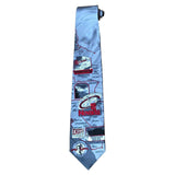 Limited-Edition West Coast Red Silk Tie - Rockmount Clothing - Flyclothing LLC