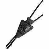 Pewter Arrowhead with Chief Western Bolo Tie - Rockmount Clothing - Flyclothing LLC