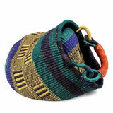 Bolga Pot Design Market Basket, Mixed Colors - Gitzell - Flyclothing LLC