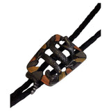 Tri-Color Rattlesnake Western Bolo Tie - Rockmount Clothing - Flyclothing LLC