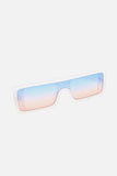 Polycarbonate Frame Rectangle Sunglasses - Trendsi - Flyclothing LLC