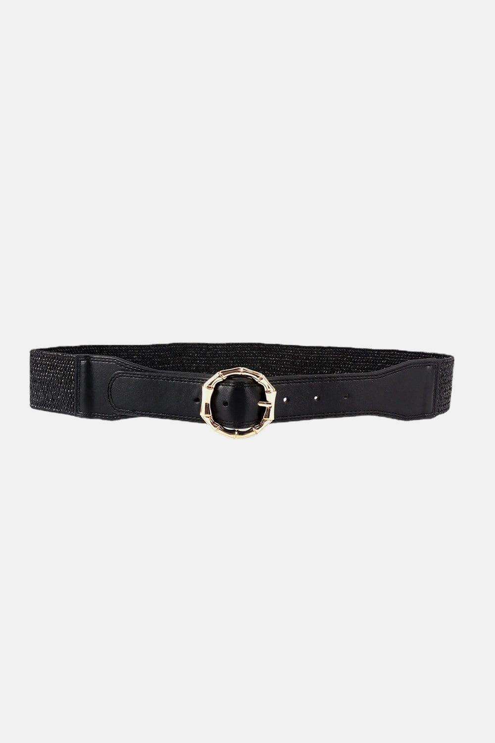 Alloy Buckle Braided Belt - Trendsi - Flyclothing LLC