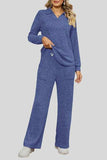 Ribbed Long Sleeve Top and Pocketed Pants Set - Trendsi - Flyclothing LLC