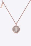 Moissanite A to J Pendant Necklace - Trendsi - Flyclothing LLC