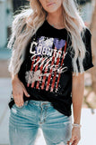 COUNTRY MUSIC Graphic Tee Shirt - Trendsi - Flyclothing LLC