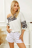 Printed Round Neck Long Sleeve Blouse - Trendsi - Flyclothing LLC