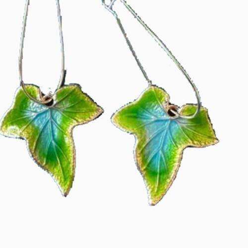 Alloy Leaf Drop Earrings - Trendsi - Flyclothing LLC