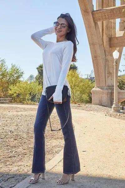 Basic Bae Full Size Round Neck Long Sleeve T-Shirt - Trendsi - Flyclothing LLC