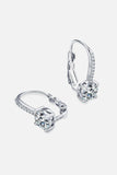 2 Carat Moissanite 925 Sterling Silver Earrings - Trendsi - Flyclothing LLC
