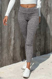 Ribbed High Waist Leggings - Trendsi - Flyclothing LLC