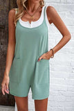 Spaghetti Strap Romper with Pockets - Trendsi - Flyclothing LLC