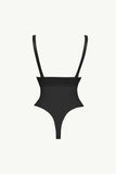 Full Size Adjustable Strap Zip-Up Shaping Bodysuit - Trendsi - Flyclothing LLC