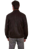 Scully CHOC W/COGNAC DOUBLE COLLAR JACKET - Scully Leather - Flyclothing LLC