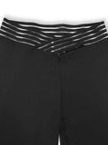 Plus Size V-Waistband Bootcut Pants - Trendsi - Flyclothing LLC