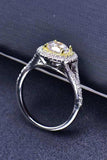 Two-Tone Moissanite Ring - Trendsi - Flyclothing LLC