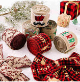 Christmas Polyester Ribbon - Trendsi - Flyclothing LLC