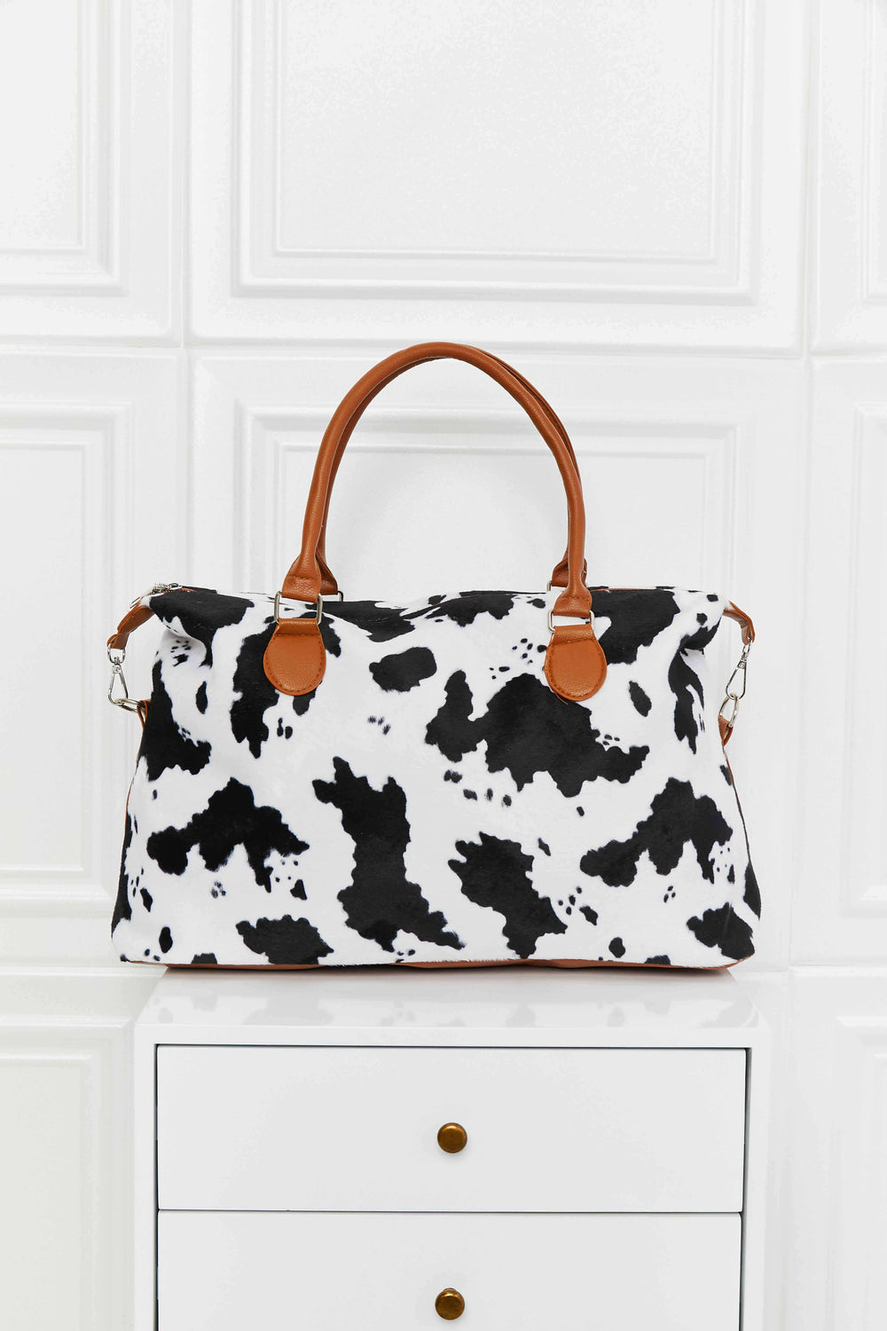 Animal Print Brushed Weekender Bag - Trendsi - Flyclothing LLC