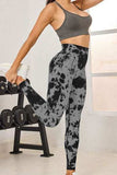 Tie-Dye High Waist Active Leggings - Trendsi - Flyclothing LLC