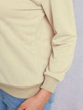 Round Neck Dropped Shoulder Sweatshirt - Trendsi - Flyclothing LLC