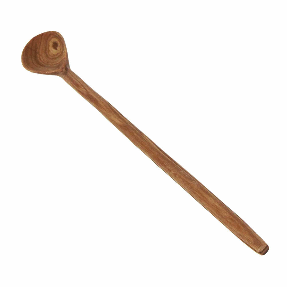 Olive Wood Long Appetizer Spoon, Set of 3 - Jedando - Flyclothing LLC