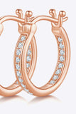 Moissanite 925 Sterling Silver Earrings - Trendsi - Flyclothing LLC