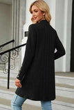 Open Front Long Sleeve Cardigan - Trendsi - Flyclothing LLC