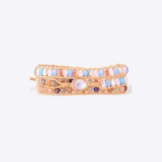Opal Beaded Bracelet - Trendsi - Flyclothing LLC