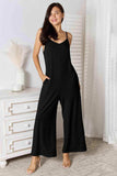 Basic Bae Full Size Spaghetti Strap V-Neck Jumpsuit - Trendsi - Flyclothing LLC