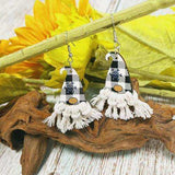 Xylem Pointed Hat Tassel Earrings - Trendsi - Flyclothing LLC