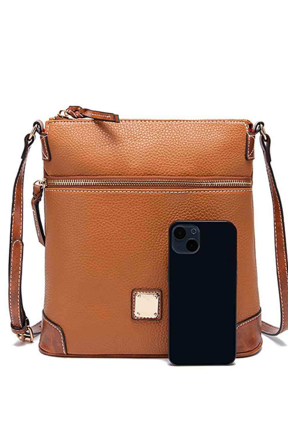 PU Leather Crossbody Bag - Trendsi - Flyclothing LLC