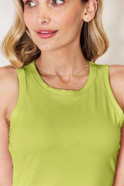 Basic Bae Full Size Round Neck Slim Tank - Trendsi - Flyclothing LLC