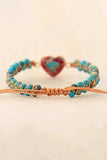 Handmade Heart Shape Natural Stone Bracelet - Trendsi - Flyclothing LLC