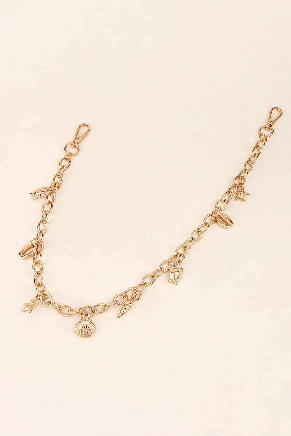 Sea Element Charm Iron Chain Belt - Trendsi - Flyclothing LLC